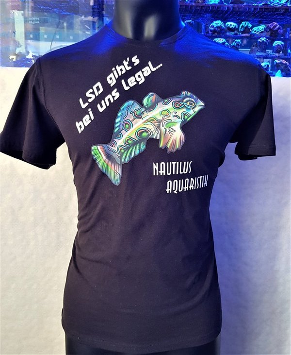 Nautilus T-Shirt schwarz für Frau oder Mann