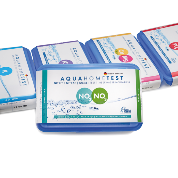 AquaHometest NO2+NO3: Nitrit + Nitrat (Kombi-Test für Meerwasseraquarien)